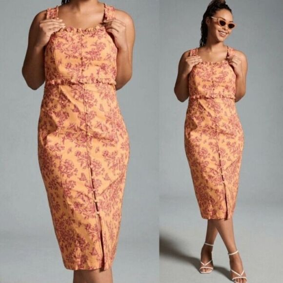 Linden slim square dress - Picture 2 of 5